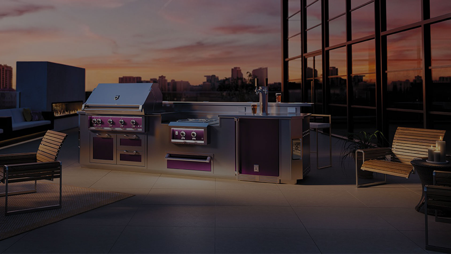 Outdoor Refrigerators and Custom Kegerators Upstate Backyard Kitchens